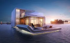 Mát mẻ với biệt thự nổi giữa biển tại Dubai