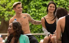 Justin Bieber thân mật với thiên thần Victoria's Secret