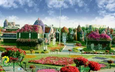 Kinh ngạc với khu vườn hoa lớn nhất thế giới giữa Dubai