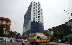 Sở Xây dựng Hà Nội yêu cầu phá dỡ phần vi phạm tòa nhà 8B Lê Trực