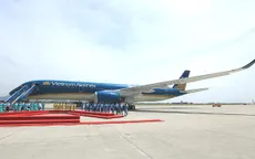 Vietnam Airlines tiếp nhận máy bay Airbus A350