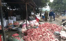 Hà Nội: Bắt quả tang cơ sở sản xuất mỡ bẩn lớn tại Đan Phượng