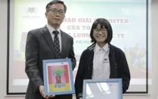 Học sinh Việt Nam đoạt giải Nhì cuộc thi “Sáng tác poster”