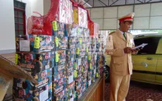 Công an Hà Tĩnh bắt đối tượng vận chuyển gần 100kg pháo lậu