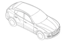 SUV hạng sang Maserati Levante lộ diện qua hình ảnh phác họa