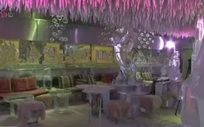 Độc đáo quán cà phê bằng băng ở Saudi Arabia