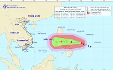 Bão Melor rất mạnh, hoạt động gần Biển Đông