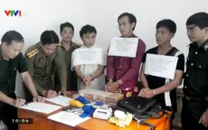 Bắt vụ vận chuyển 18 bánh heroin, 12.000 viên ma túy