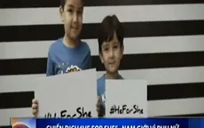 Nhân rộng chiến dịch “He for she” - Nam giới vì phụ nữ