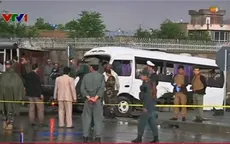 Afghanistan: Đánh bom xe bus chở nhân viên chính phủ, 3 người thiệt mạng