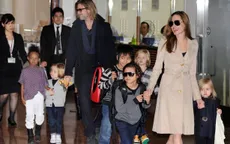 Đại gia đình Angelina Jolie rủ nhau đi trượt băng