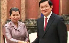 Chủ tịch nước tiếp Phó Thủ tướng Campuchia