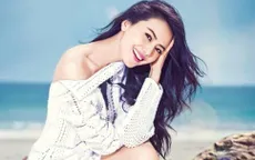 Cao Viên Viên đẹp mơ màng bên bờ biển