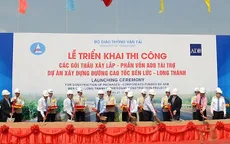 Thi công đường cao tốc Bến Lức - Long Thành