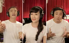Các Táo quân hào hứng tham gia thu âm MV Trái tim cho em