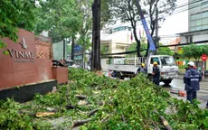 TP.HCM: Mưa dông bất ngờ, ít nhất 6 người thương vong