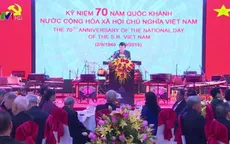 Tiệc chiêu đãi trọng thể nhân kỷ niệm 70 năm Quốc khánh