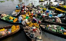 Sôi động chợ nổi Cái Răng dịp cận Tết