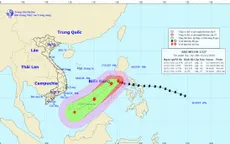 Bão Melor hướng về phía quần đảo Trường Sa