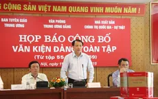Công bố 5 tập Văn kiện Đảng toàn tập