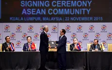 Lãnh đạo các nước hoan nghênh ASEAN ký tuyên bố thành lập Cộng đồng ASEAN