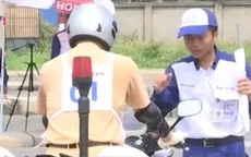 Đào tạo kỹ năng lái xe phân khối lớn cho cảnh sát giao thông