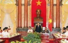 Chủ tịch nước gặp mặt đại diện Hội Thánh Cao Đài