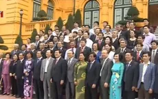 Chủ tịch nước gặp mặt đoàn đại biểu luật gia tiêu biểu toàn quốc