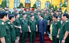 Chủ tịch nước gặp mặt cán bộ, học viên Học viện Hậu cần