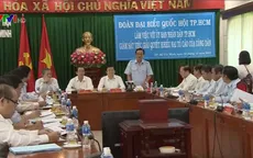 Chủ tịch nước và các đại biểu Quốc hội TP.HCM làm việc với UBND TP