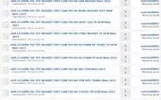 Cảnh báo tình trạng website giả mạo tra cứu điểm thi THPT 2015