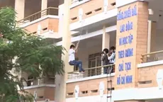 TP.HCM: Lần đầu tiên diễn tập kỹ năng thoát hiểm cho học sinh THPT