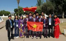 Việt Nam đoạt giải cao trong Kỳ thi Olympic khoa học trẻ quốc tế