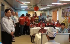 Những người đón Tết giữa biển khơi