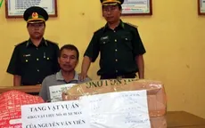 Bắt vụ vận chuyển 30kg thuốc nổ trên xe của người tàn tật