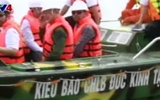 Việt kiều Đức tặng xuồng tuần tra cho lực lượng Hải quân