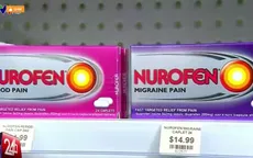 Australia dừng bán thuốc giảm đau Nurofen do lừa dối khách hàng