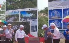 Lễ đặt viên gạch đầu tiên xây dựng khu tưởng niệm chiến sĩ Gạc Ma