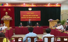 Đồng chí Nguyễn Thiện Nhân gặp mặt đoàn cựu cán bộ Ban Trí vận Khu ủy Sài Gòn