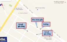 Sản xuất, đóng gói giấy vệ sinh giả theo mô hình vệ tinh
