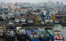 Trung Quốc ban bố báo động đỏ với bão Mujigae