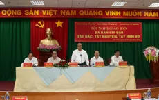 Các Ban Chỉ đạo vùng giao ban công tác 6 tháng đầu năm