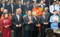 Lễ dâng hương tưởng niệm các Vua Hùng tại TP.HCM