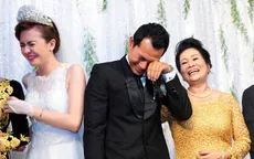 DV Huỳnh Đông bật khóc trong ngày cưới