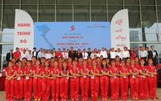 Rộn ràng ngày hội hiến máu Giọt hồng tri ân và Hội quân Hành trình đỏ 2015