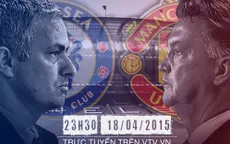 [INFOGRAPHIC] Chelsea - Man Utd: Ván bài lật ngửa (23h30, 18/4)