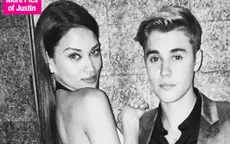 Justin Bieber rủ chân dài lạ mặt đi xem trận so găng thế kỷ