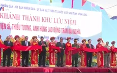 Khánh thành Khu lưu niệm Giáo sư, Viện sĩ Trần Đại Nghĩa