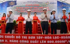 1.200 tỷ đồng để xây dựng đường ống nước sông Đà số 2