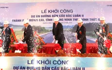 Khởi công đường dẫn cầu Bắc Luân II